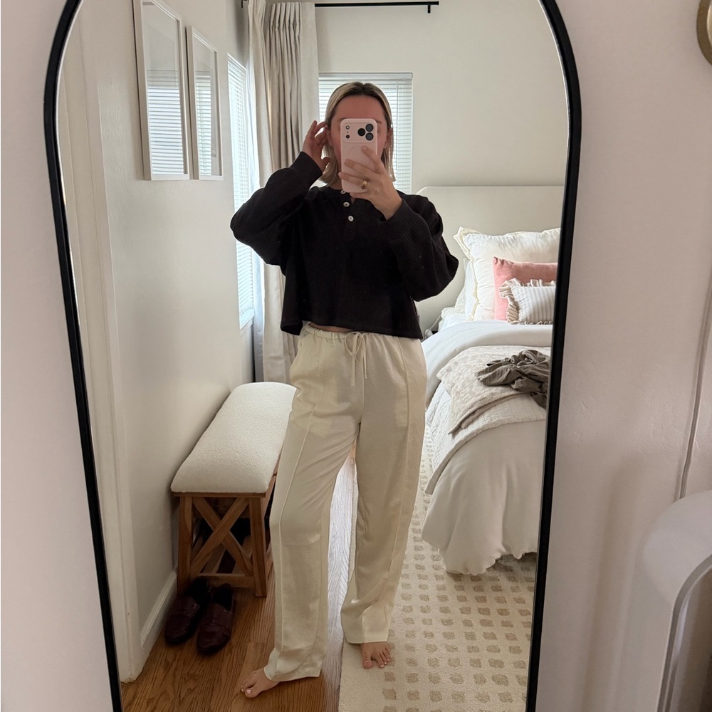 Madewell - Pintucked Satin Pants